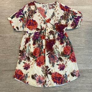 Andrée By Unit Fall Floral Knee Length Dress Size Small